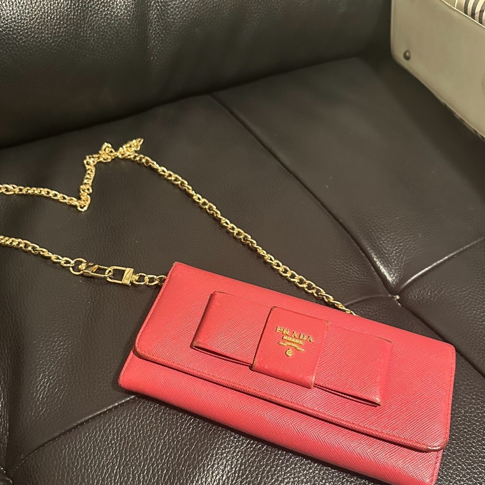 Prada pink purse